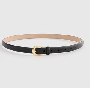 Quince leather belt